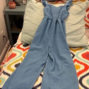 Stylish Blue Kids Jumpsuit